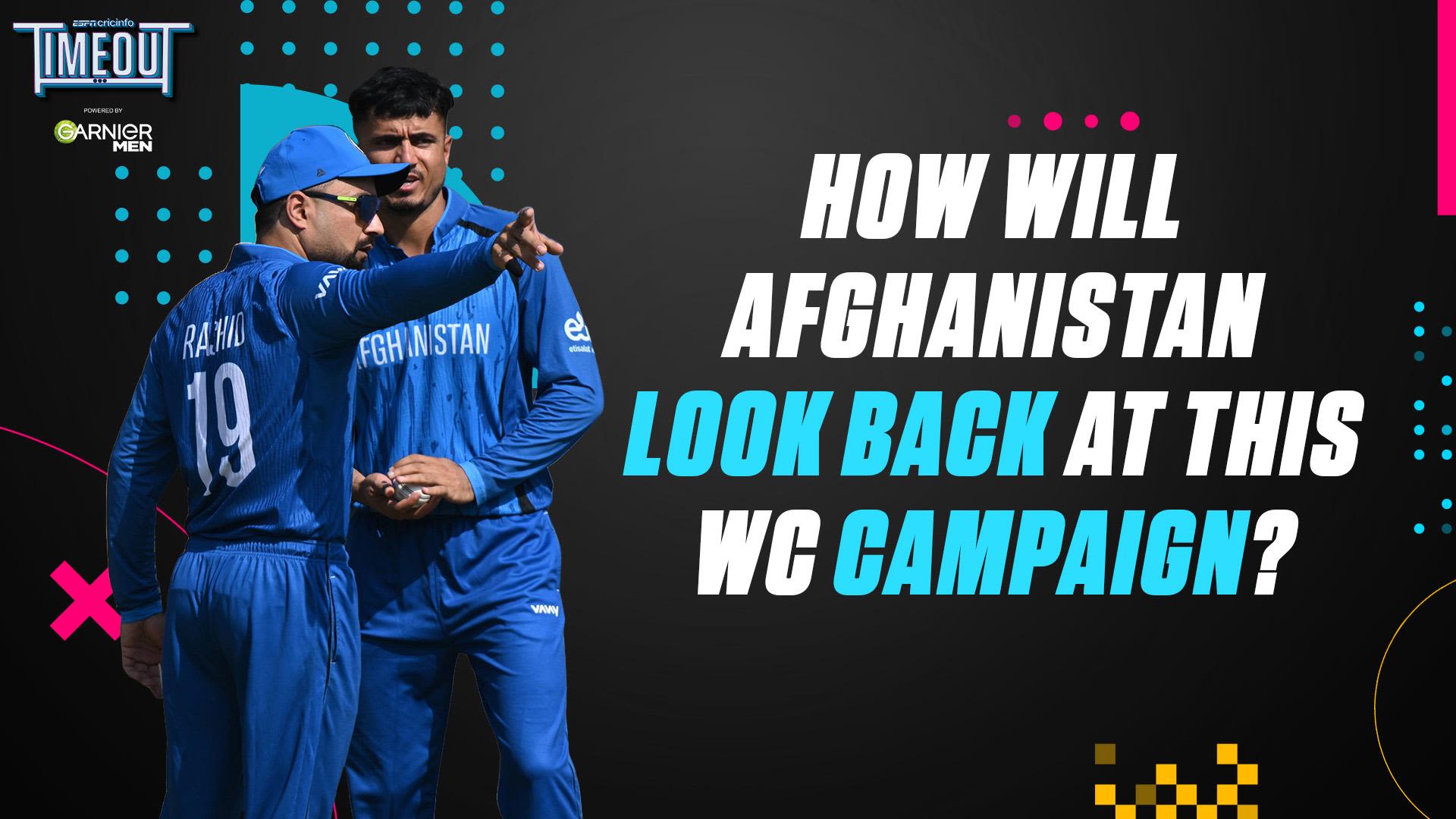 What can Afghanistan take away from their campaign?
